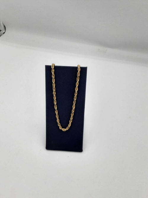 Rope Chain - Yellow Gold 10k (.417) 18.5 grams 20 inch