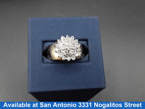 Women's Ring - Yellow Gold 10k (.417) 6.5 grams Size 9