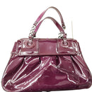 Fendi Purple Patent B Purple Purse / Handbag