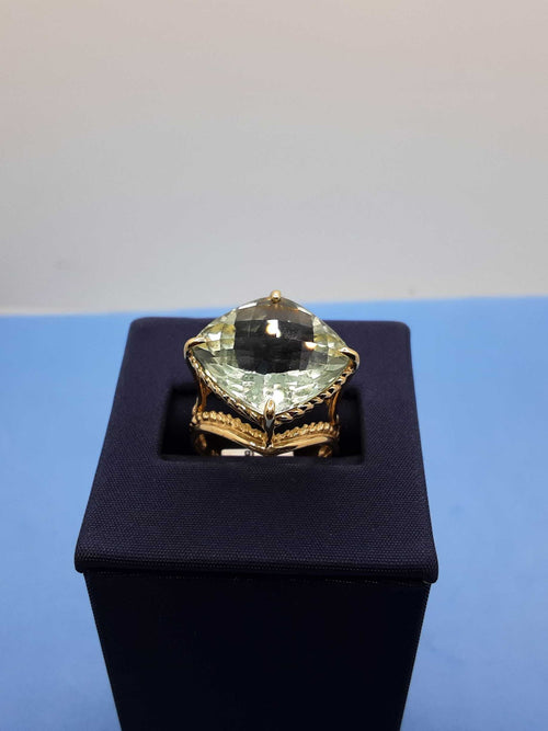 Women's Ring - Yellow Gold 14k (.585) 7.4 grams Size 6.5