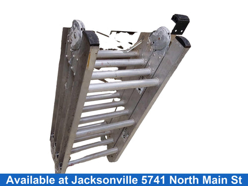 Werner Silver Extension Ladder