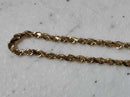 Rope Chain - Yellow Gold 14k (.585) 4.9 grams 23 inch