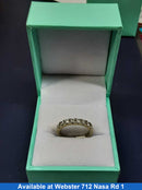 Women's Ring - White Gold 14k (.585) 3.2 grams Size 20