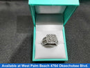 Women's Ring - White Gold 10k (.417) 5.3 grams Size 7.5