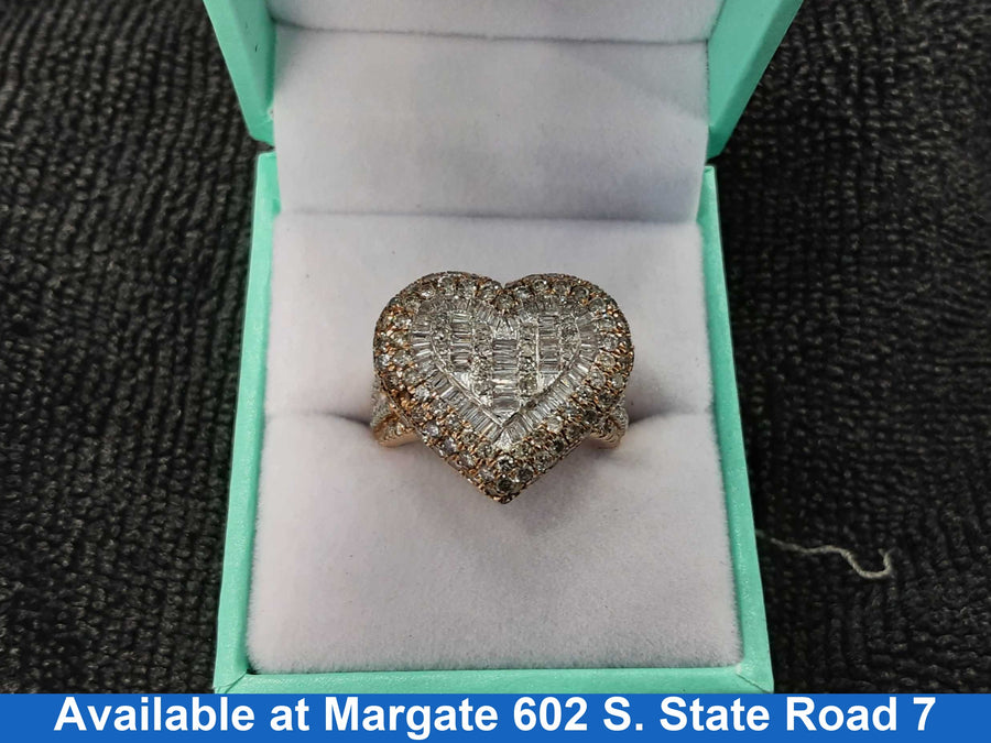 Women's Ring - Rose Gold 10k (.417) 7.5 grams Size 8.5