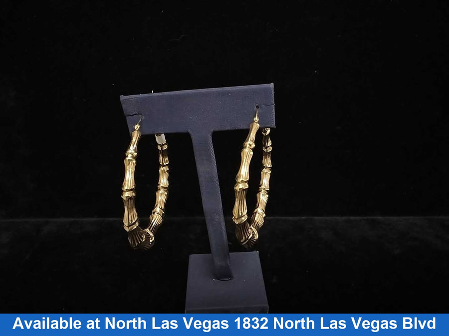 Earrings - Yellow Gold 10k (.417) 7.7 grams