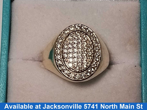 Men's Ring - Yellow Gold 10k (.417) 4 grams Size 7