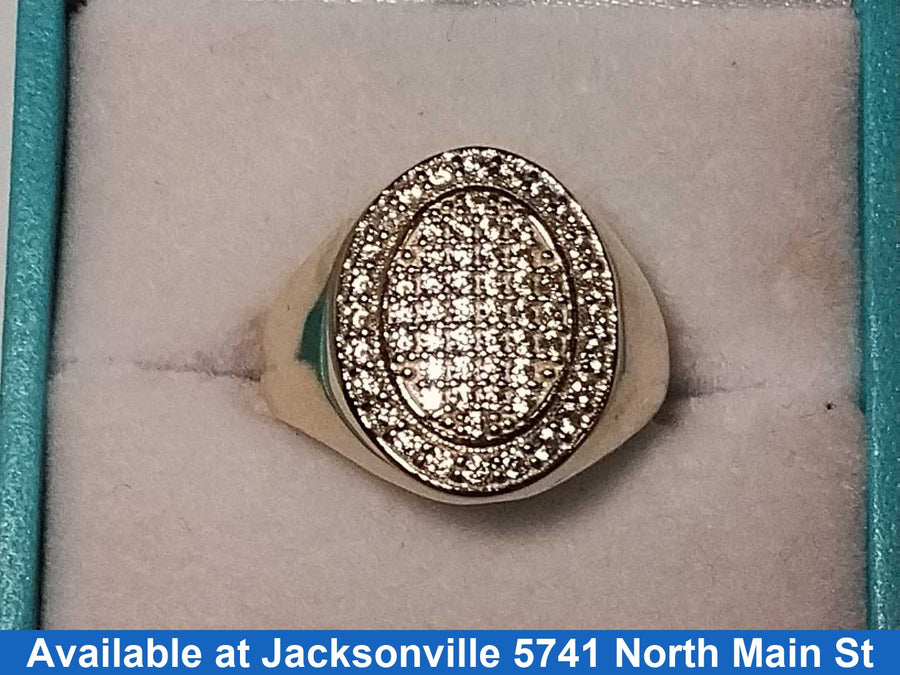 Men's Ring - Yellow Gold 10k (.417) 4 grams Size 7