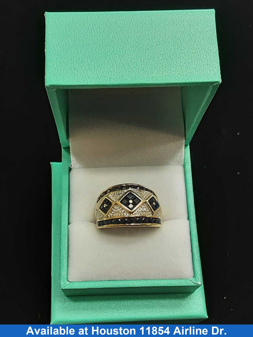 Men's Ring - Yellow Gold 10k (.417) 6.3 grams Size 7.5