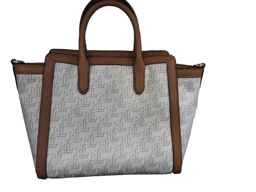 Ralph Lauren Tyler 24 Beige / Tan Purse / Handbag