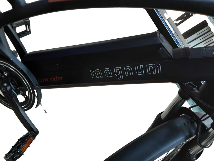 Magnum Low Rider Brown Powered Bike Scooter