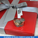 Women's Ring - Yellow Gold 10k (.417) 2.7 grams Size 7