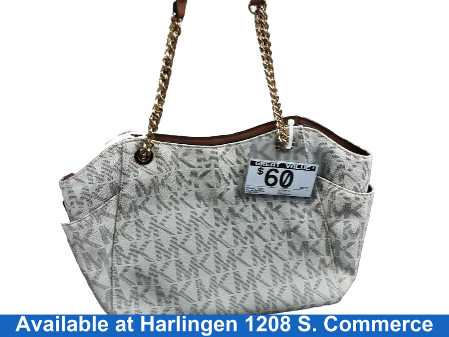 Michael Kors Im-1606f16 Beige / Tan Purse / Handbag