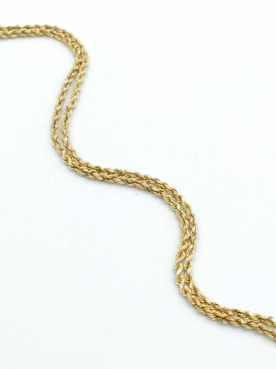 Rope Chain - Yellow Gold 14k (.585) 5.5 grams 23 inch