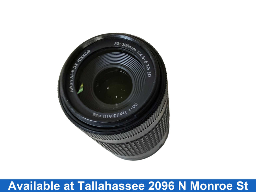 Nikon Af-pdx Nikkor Black Photographic Lens
