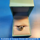 Women's Ring - Solitaire - Yellow Gold 10k (.417) 2.4 grams Size 20