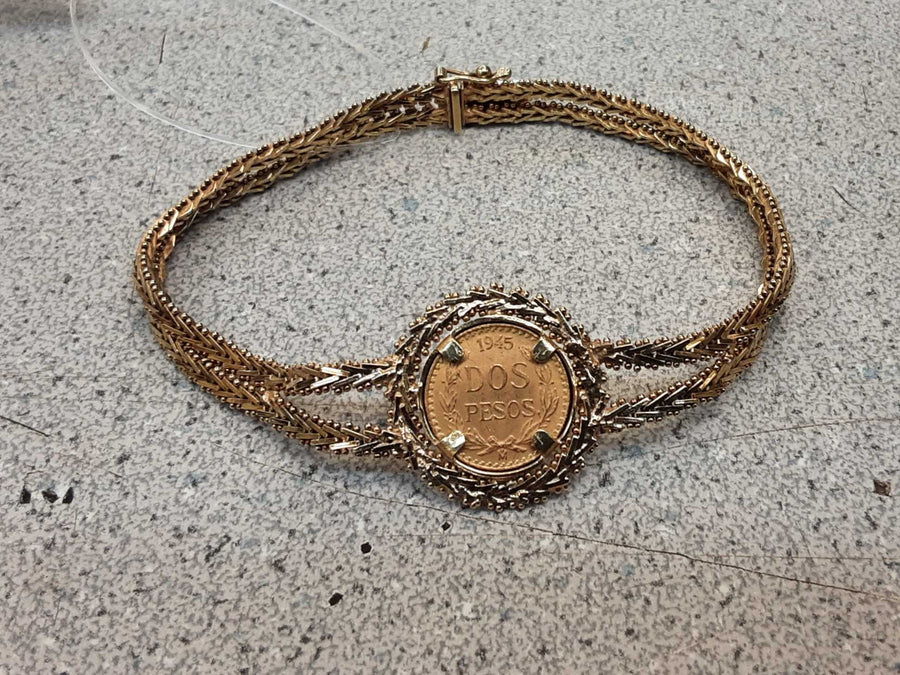 Bracelet - Yellow Gold 14k (.585) 13.6 grams 7 inch