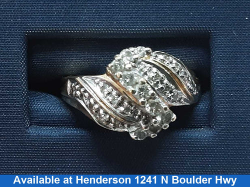 Women's Ring - Yellow Gold 14k (.585) 5 grams Size 20
