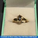 Women's Ring - Yellow Gold 10k (.417) 2.7 grams Size 20