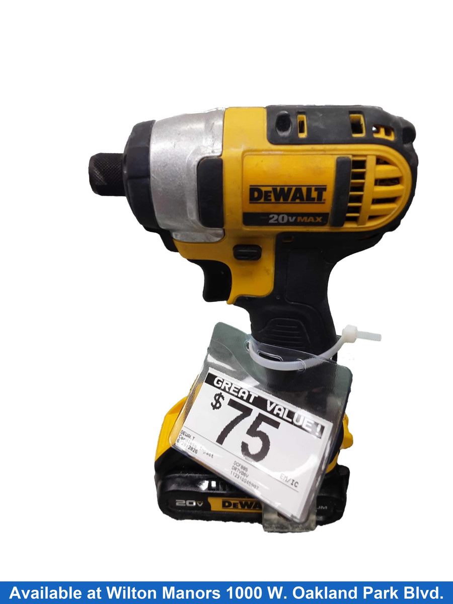 Dewalt Dcf885 Yellow Cordless Impact Drill
