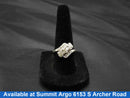 Women's Ring - White Gold 14k (.585) 4.2 grams Size 7.5