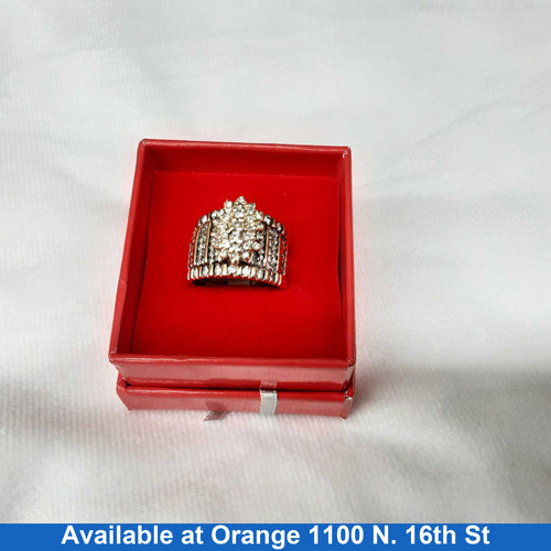 Women's Ring - Yellow Gold 10k (.417) 9.1 grams Size 8