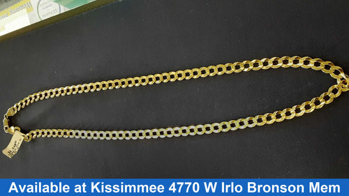 Chain - Yellow Gold 14k (.585) 25.7 grams 22 inch