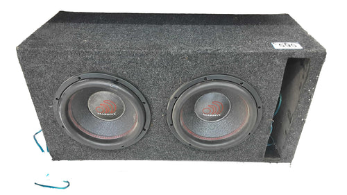 Massive Audio Boa122r Black Car Sub-Woofer