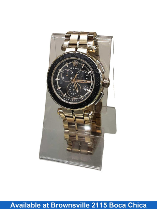 Versace Wr 5 Atm Gold Regular Watch