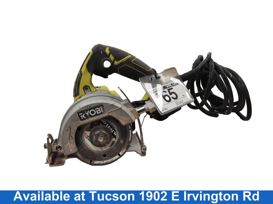 Ryobi Tc4011 Green Corded Tile Saw