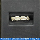 Women's Ring - White Gold 10k (.417) 1.7 grams Size 20