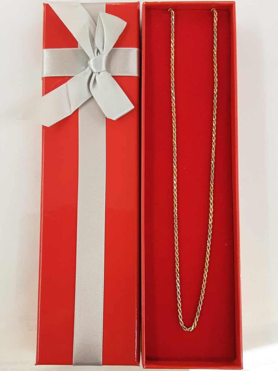 Rope Chain - Yellow Gold 14k (.585) 7.6 grams 16 inch