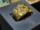 Men's Ring - Yellow Gold 10k (.417) 6.3 grams Size 9
