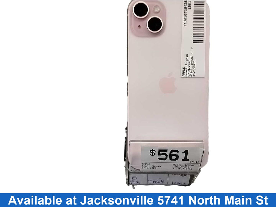 Apple A2847__iphone 15 Plus 128 Gb Pink Smart Phone