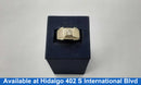 Men's Ring - White Gold 14k (.585) 10.3 grams Size 10