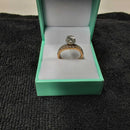 Women's Ring - Tricolor Gold 14k (.585) 4.8 grams Size 5