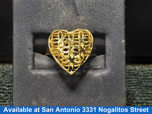 Women's Ring - Yellow Gold 10k (.417) 2.8 grams Size 9
