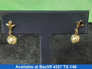 Earrings - Yellow Gold 10k (.417) 1.3 grams