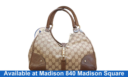 Gucci Mercato Small Tote Bag Brown Purse / Handbag