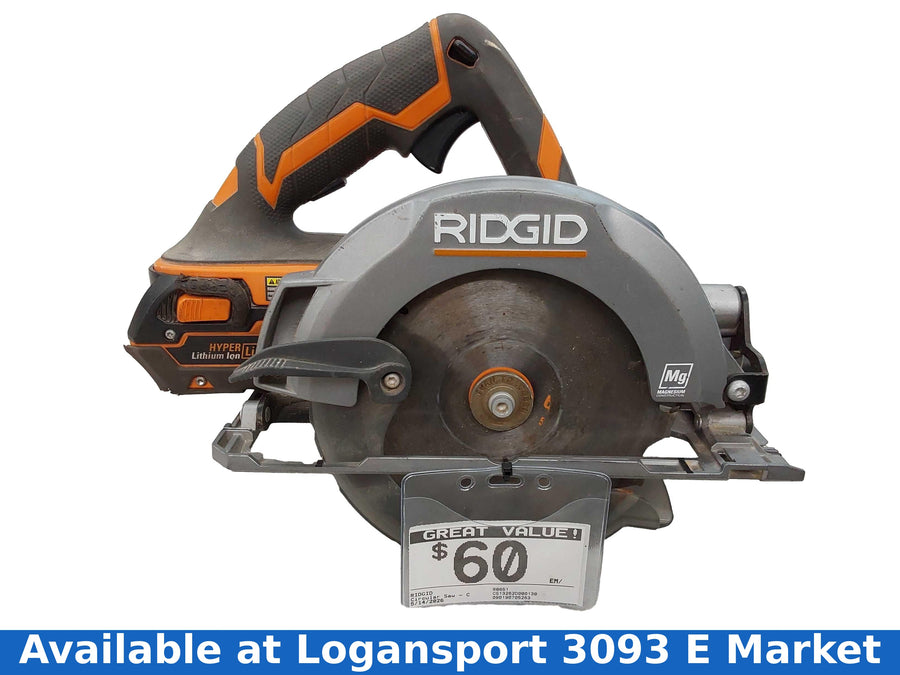 Ridgid R8651 Orange Cordless Circular Saw
