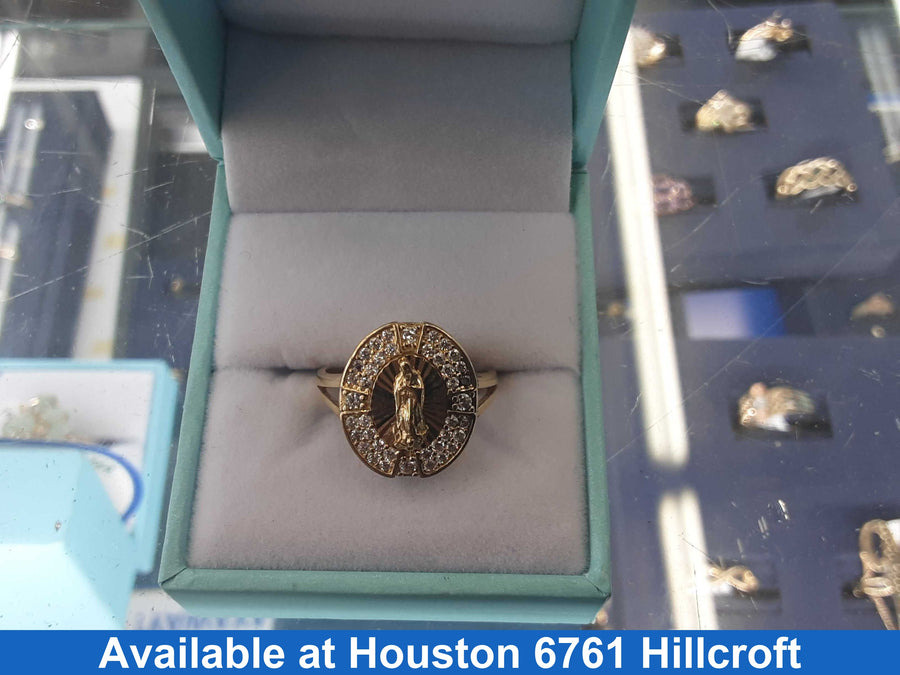Women's Ring - Yellow Gold 10k (.417) 2.9 grams Size 8