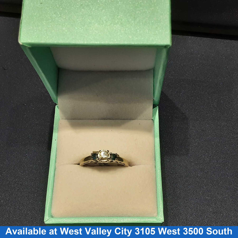 Women's Ring - White Gold 14k (.585) 2.9 grams Size 9.5