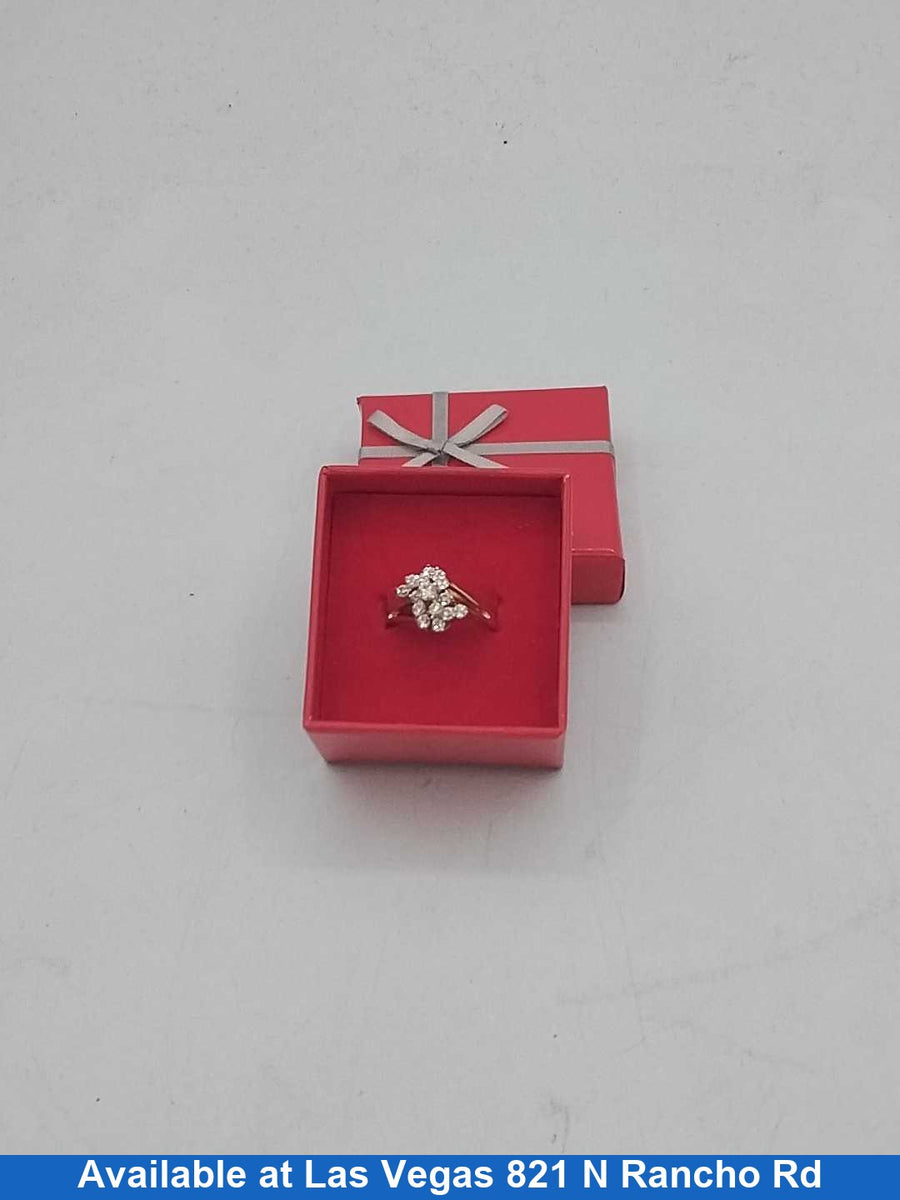Women's Ring - Yellow Gold 14k (.585) 3.7 grams Size 20