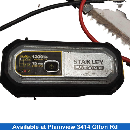 Stanley Fatmax Black Battery Booster / Jumper