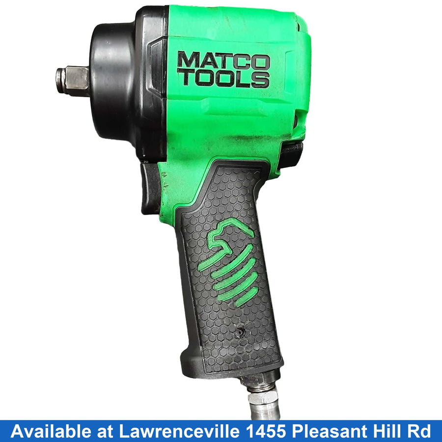 Mac Tools Mt3765 Green Pneumatic Impact Drill