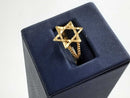Women's Star Of David - Yellow Golden Size 8.5