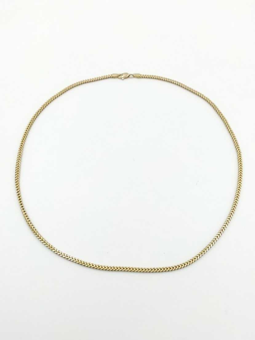 Fox Tail Chain - Yellow Gold 10k (.417) 5.6 grams 18 inch