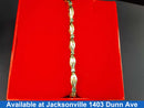 Tennis Bracelet - Yellow Gold 14k (.585) 11.6 grams 8 inch
