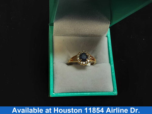 Women's Ring - Yellow Gold 18k (.750) 3.6 grams Size 7