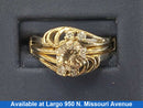 Ring - Wedding Set - Yellow Gold 14k (.585) 5.7 grams Size 10